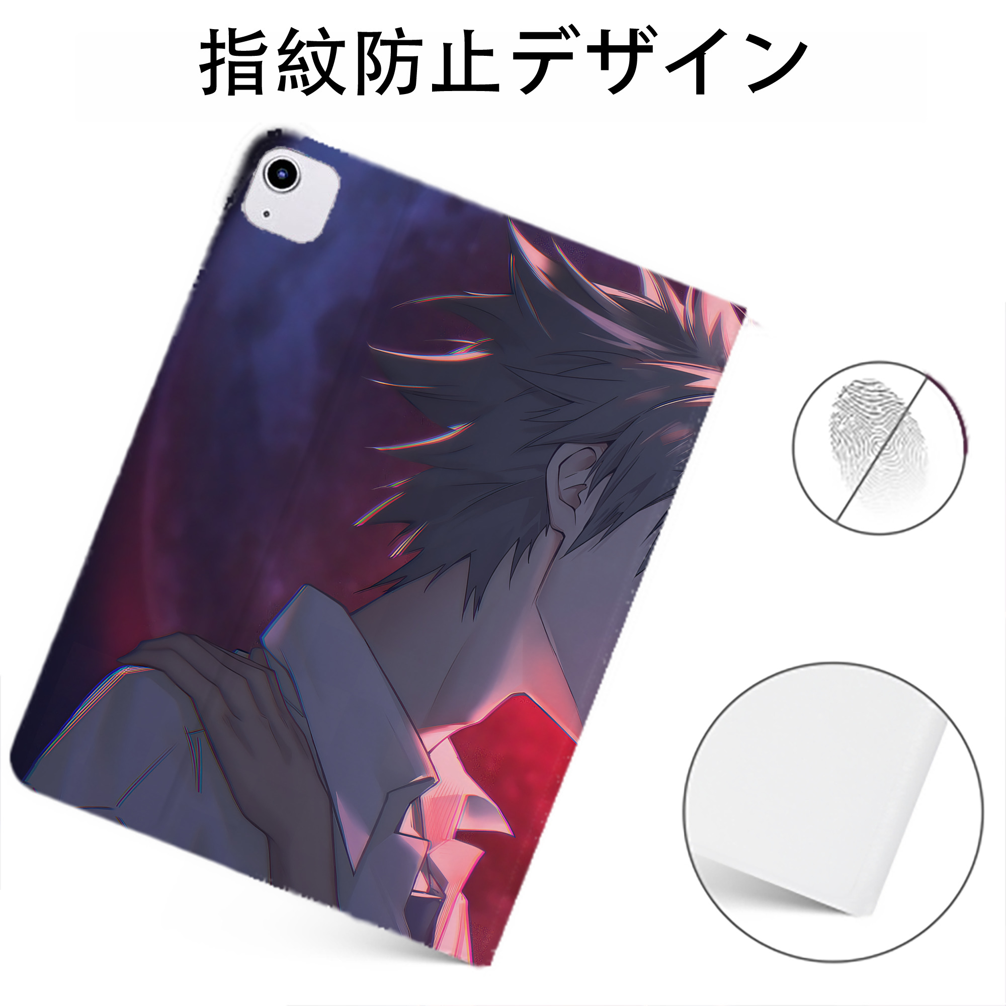 （画像用） EVA 新世紀エヴァンゲリオン IPadケース ペンホルダー付き ブックスタイルデザイン